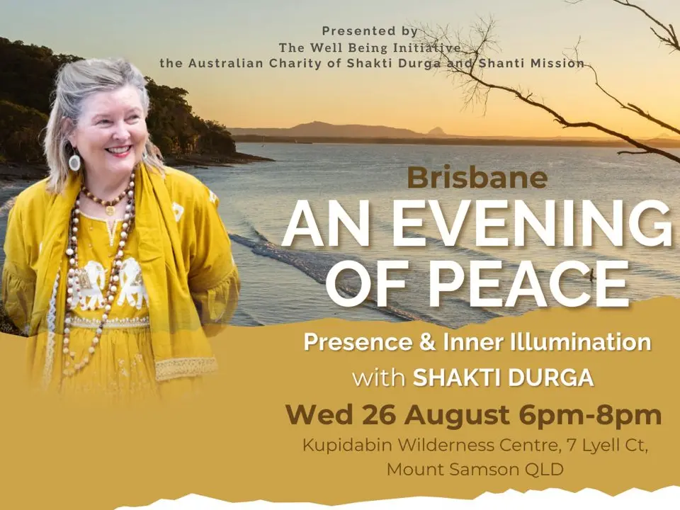 An Evening of Peace 26 August 2026