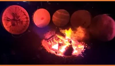 CAMP FIRE DRUMMING CIRCLE with KUNGE and AARON
