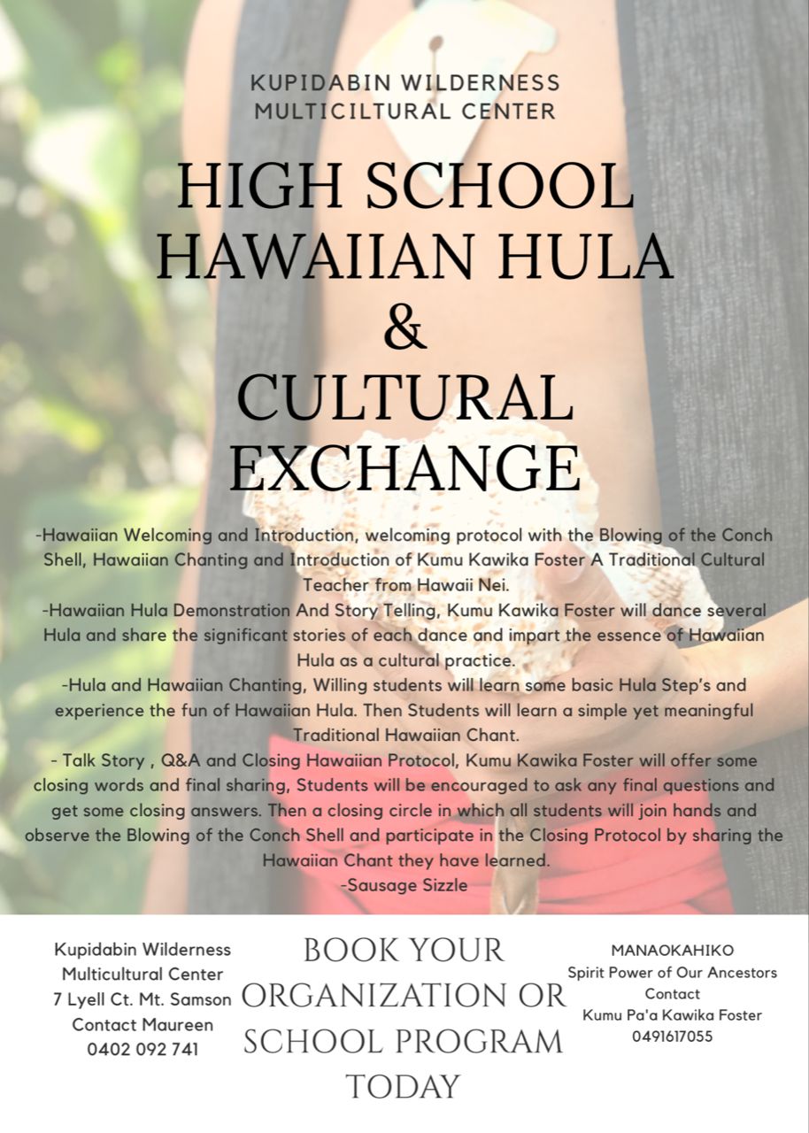 High School Hawaiian Hula & Cultural Exchange